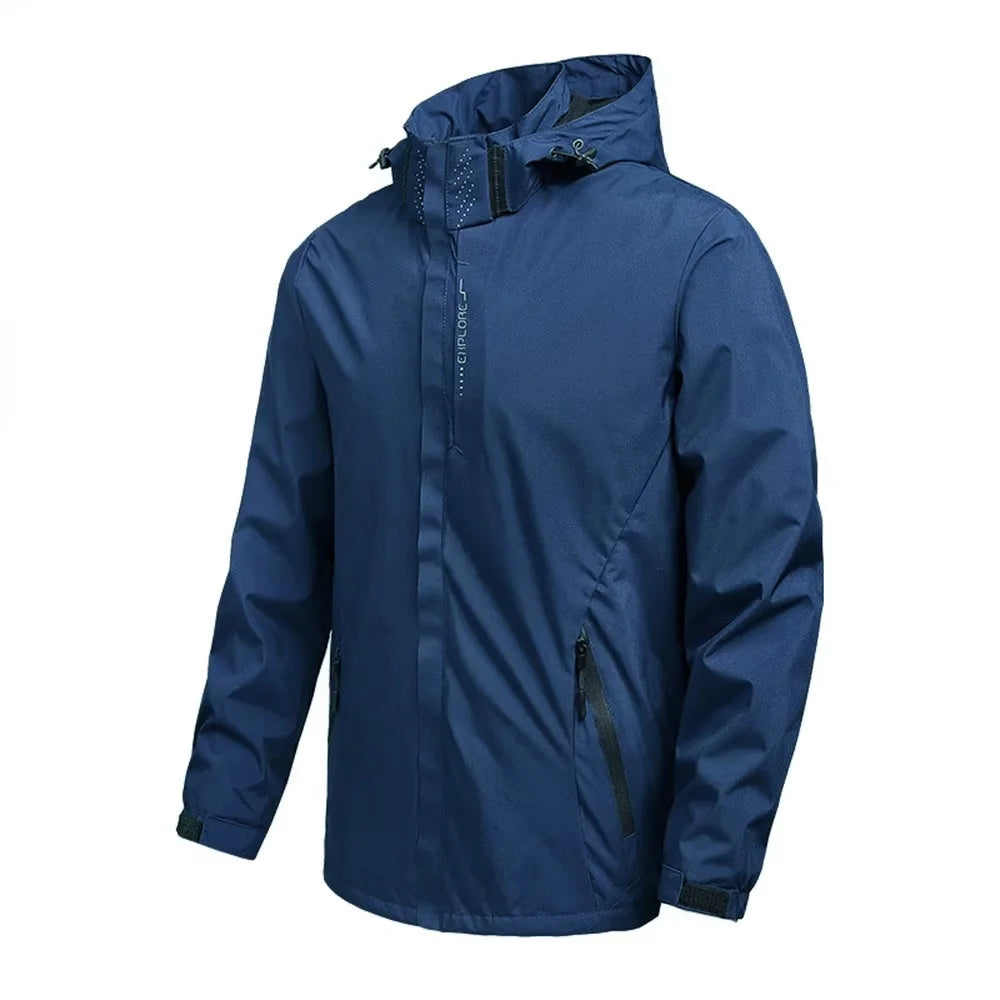 Waterafstotende herenjas met capuchon - afbeelding 38