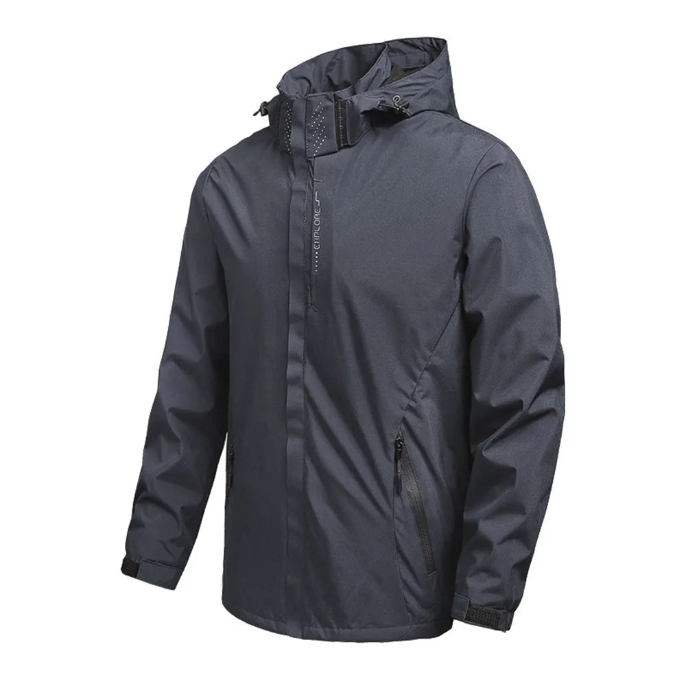 Waterafstotende herenjas met capuchon - afbeelding 22