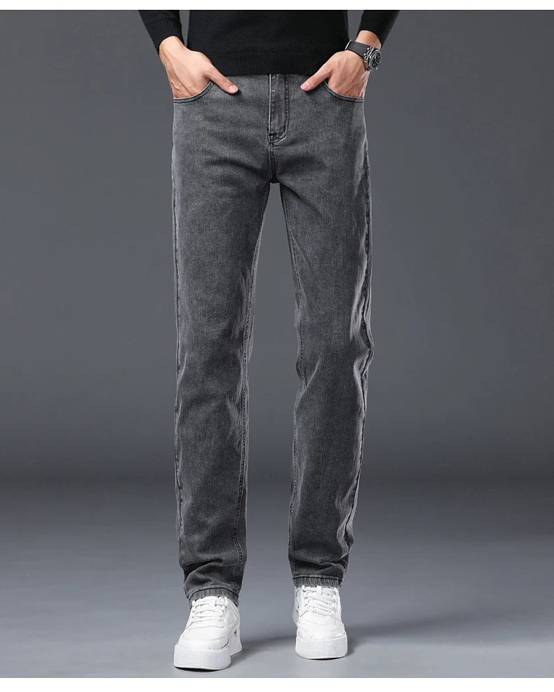 Rechte jeans met stretch - afbeelding 14