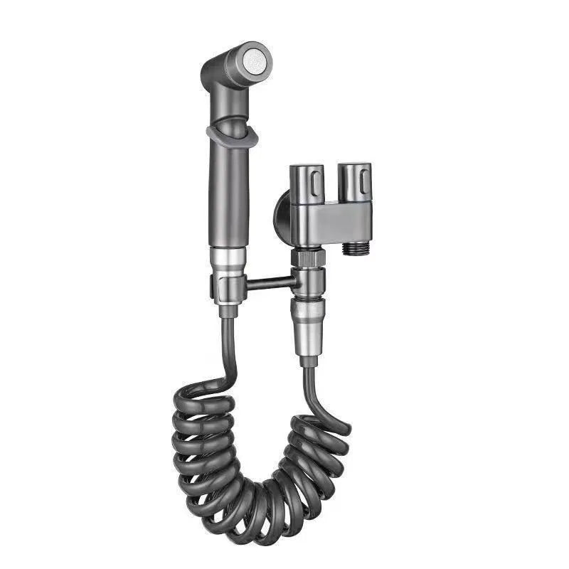 Hygiënische bidet handdouche met dubbele aansluiting