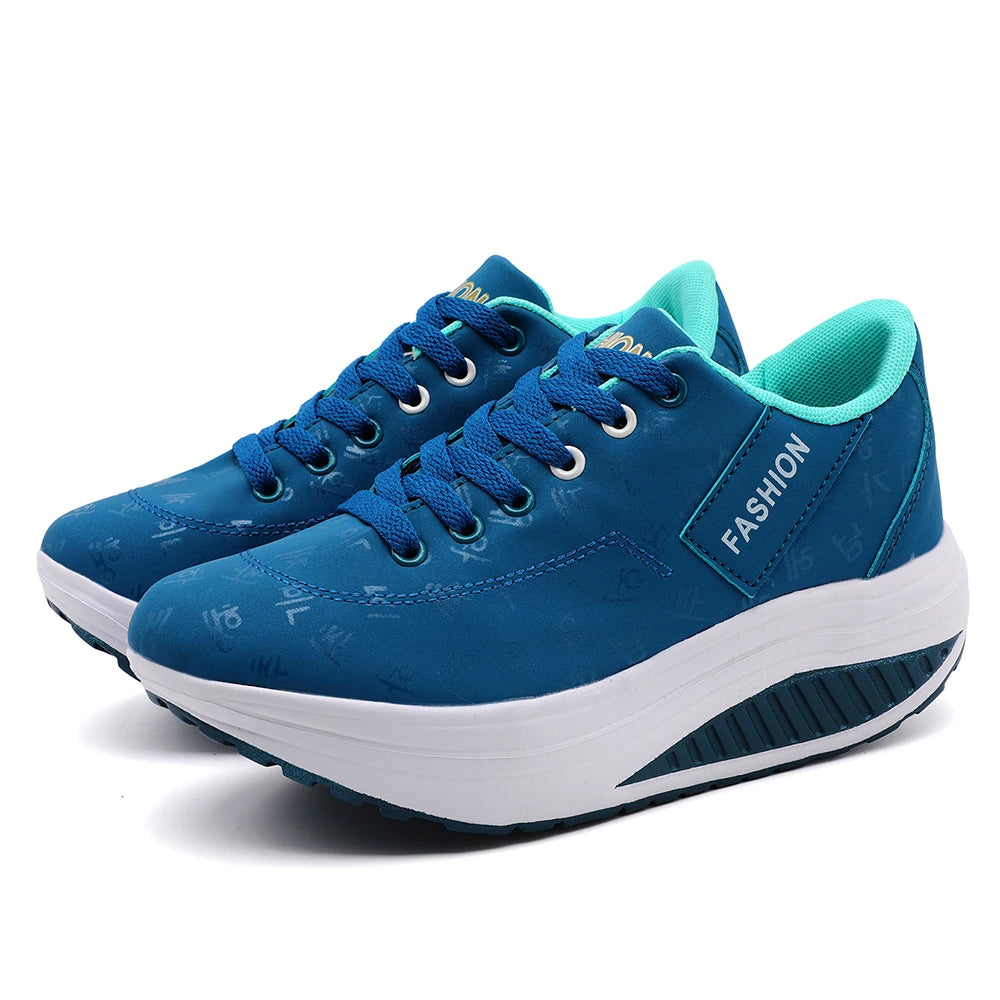 Damessneakers met sleehak - afbeelding 12