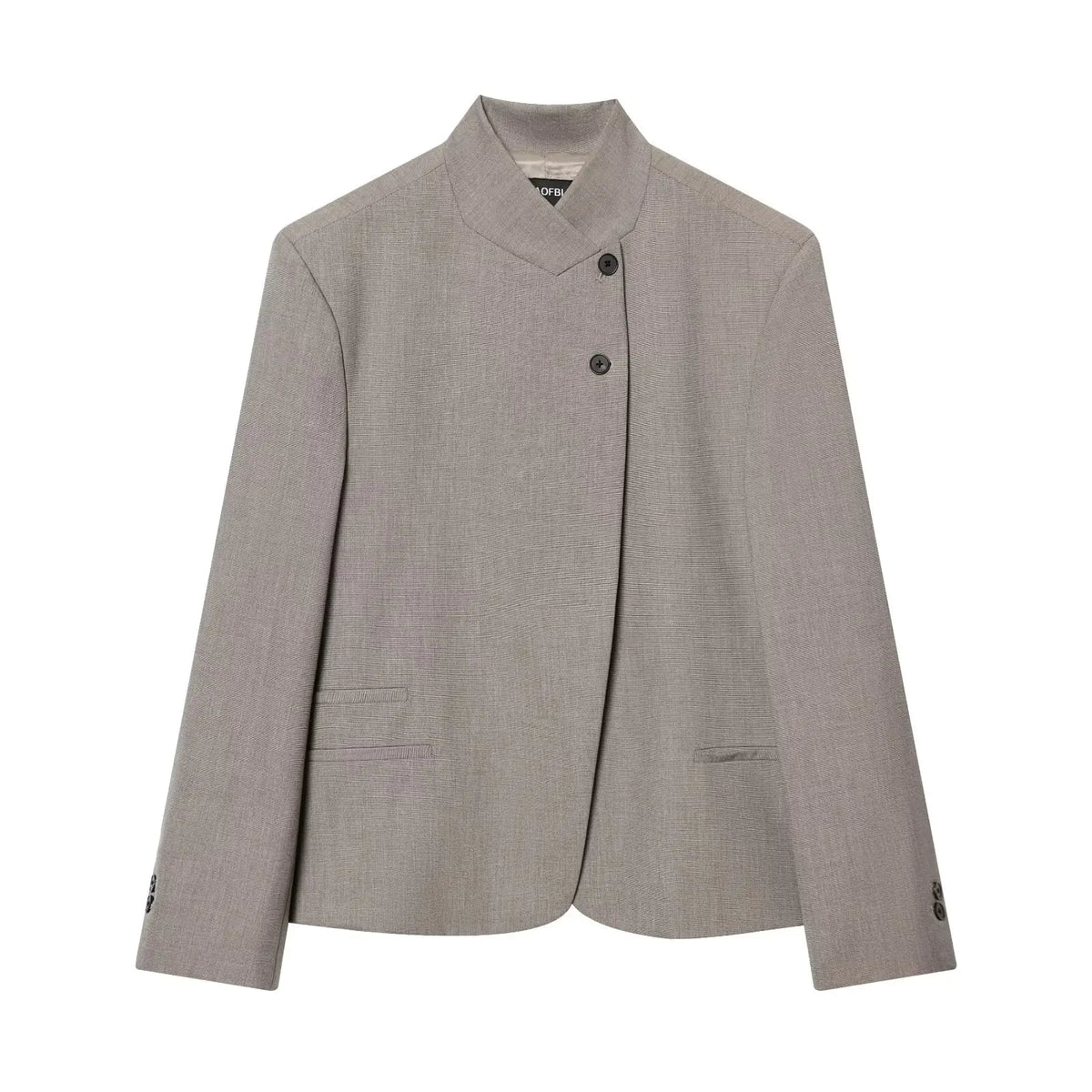 Blazer met opstaande kraag - afbeelding 26