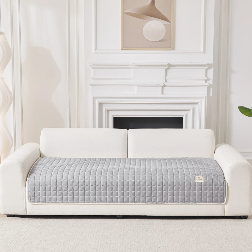 Eenvoudige gewatteerde antislip bankhoes