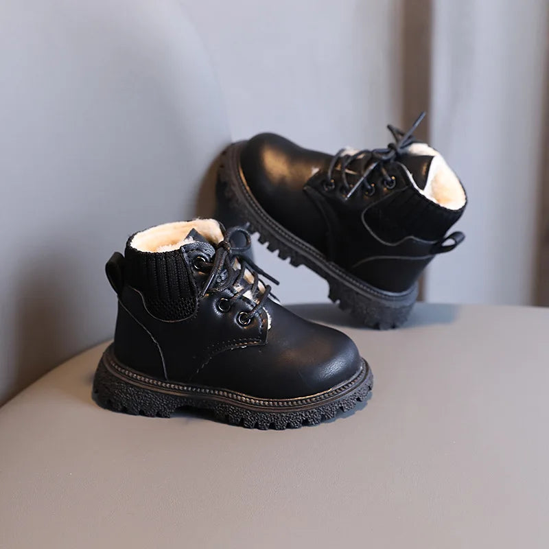 Kinderveterboots met gebreide kraag - afbeelding 3
