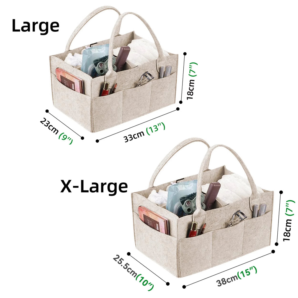 Luiertas Organizer met Handvat