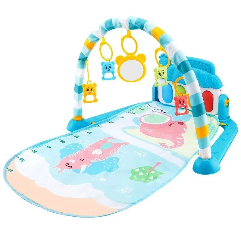 Baby activity gym met muziekpiano en speelmat