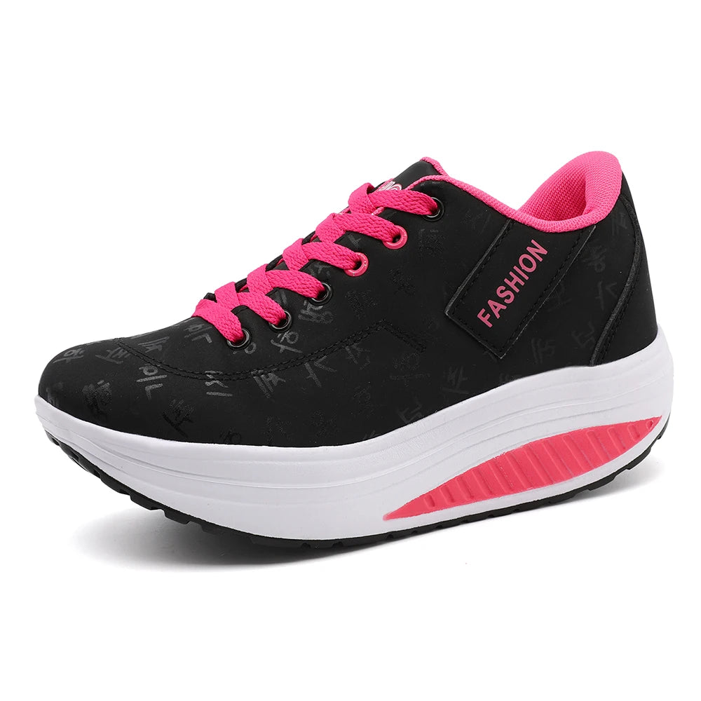 Damessneakers met sleehak - afbeelding 11