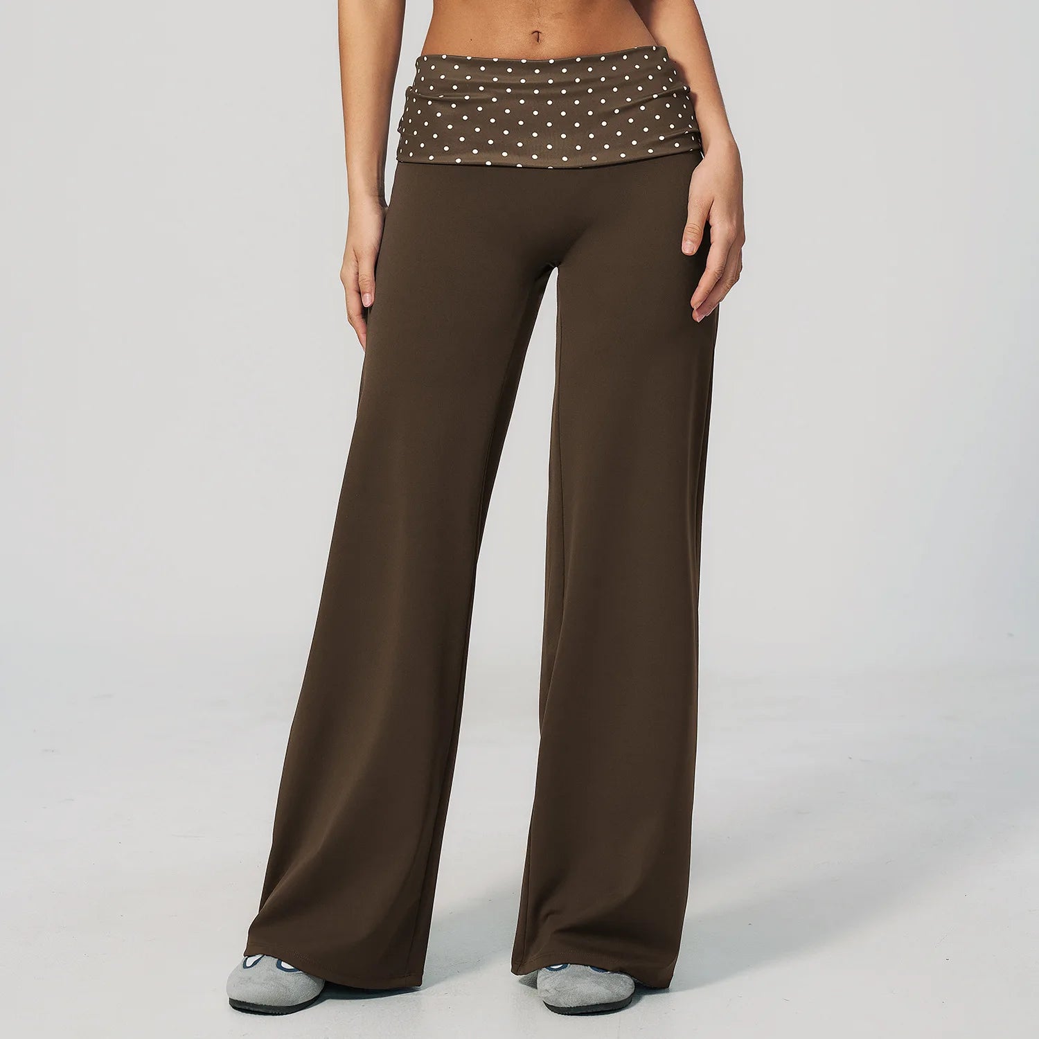 Wide leg yoga pants voor dames