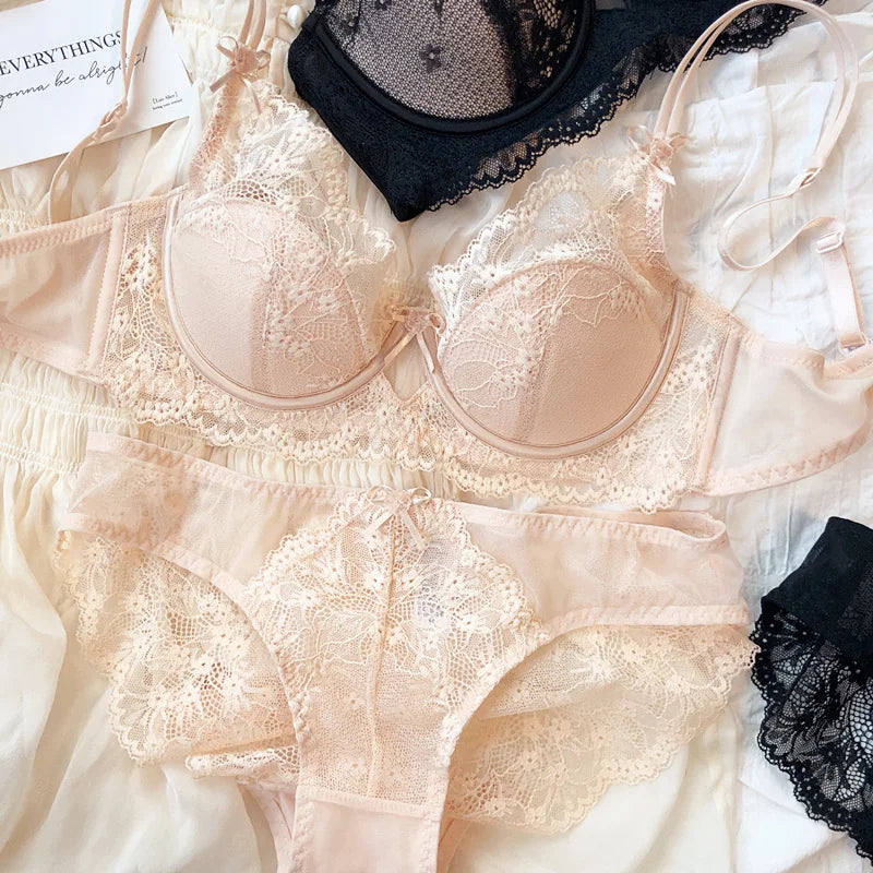 Kanten lingerieset met strikje - afbeelding 15