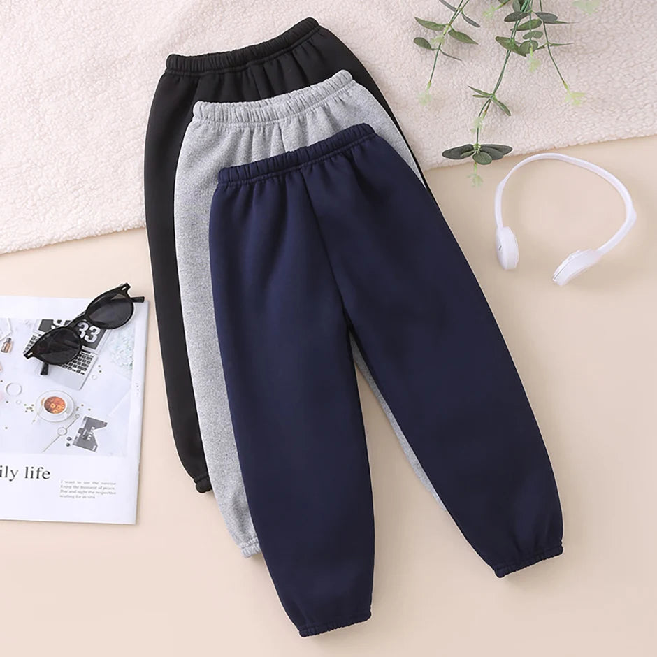Gevoerde kinderjoggingbroek - afbeelding 7