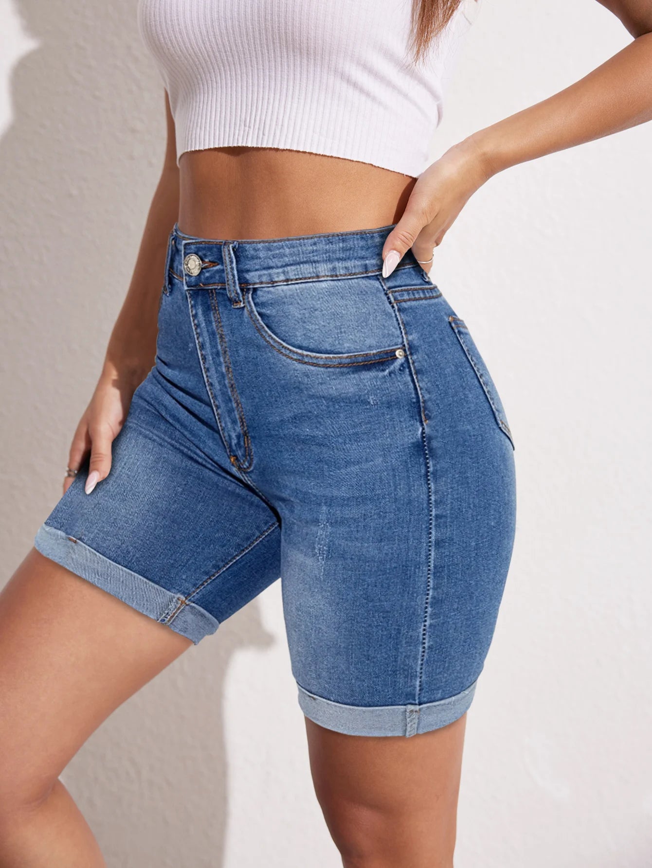 High waisted dames shorts