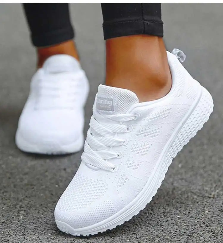 Klassieke gebreide damessneakers - afbeelding 7
