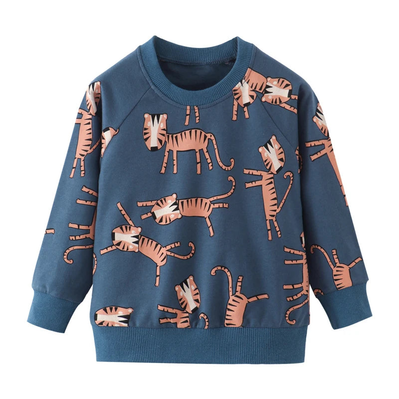 Kindersweater met vrolijke print - afbeelding 13