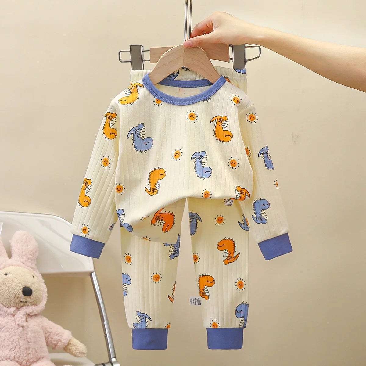 Kinderpyjama met print