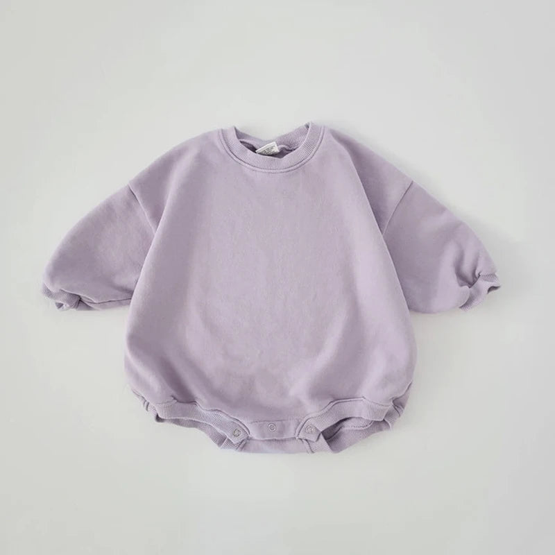 Babyromper in sweaterstijl - afbeelding 9