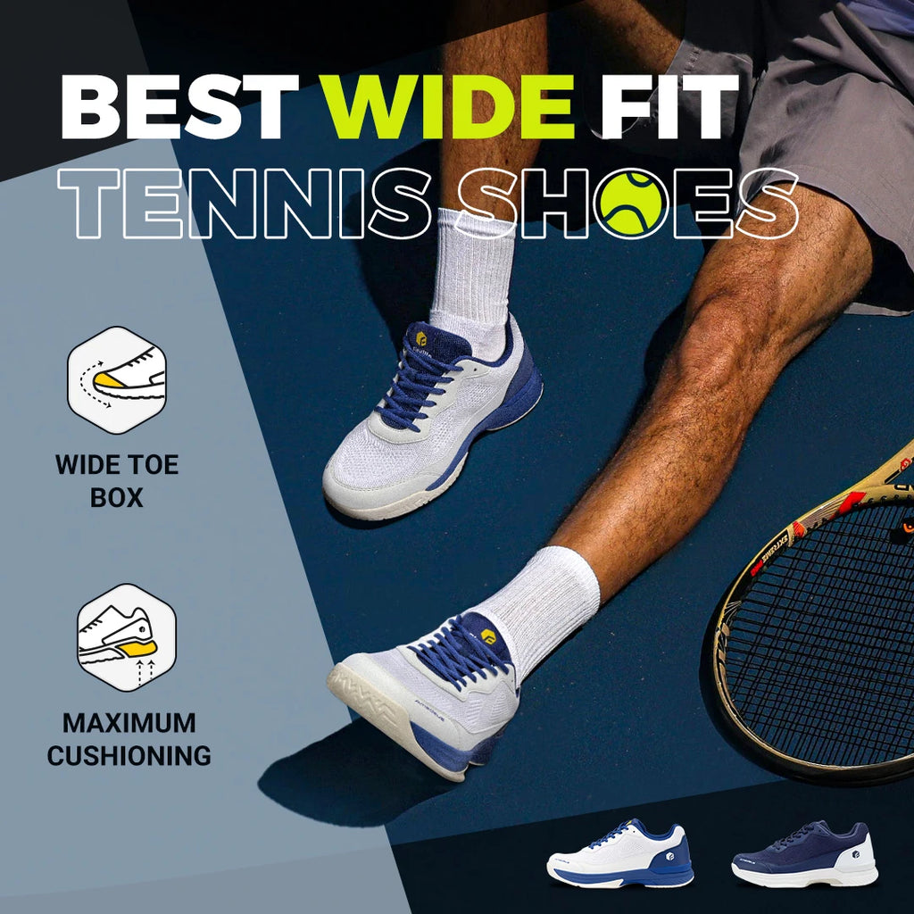 Extra brede sportschoenen voor heren (FitVille)