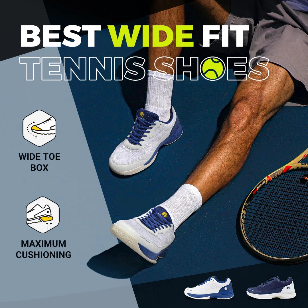 Extra brede sportschoenen voor heren (FitVille)
