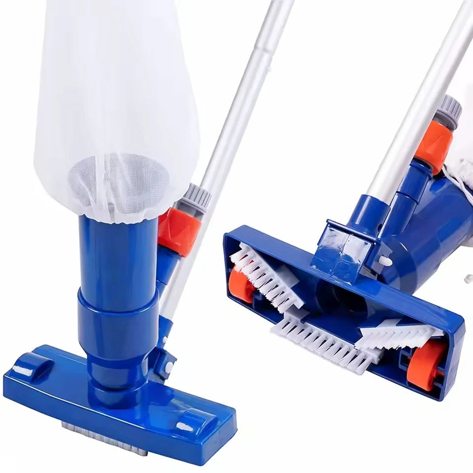 Onderwater jet vacuümreiniger met borstel