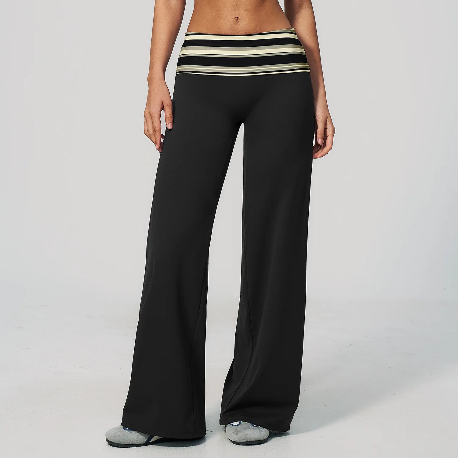 Wide leg yoga pants voor dames