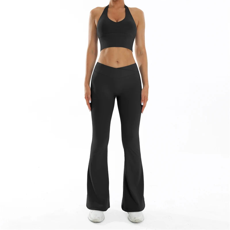 Yogaset met flared legging - afbeelding 25