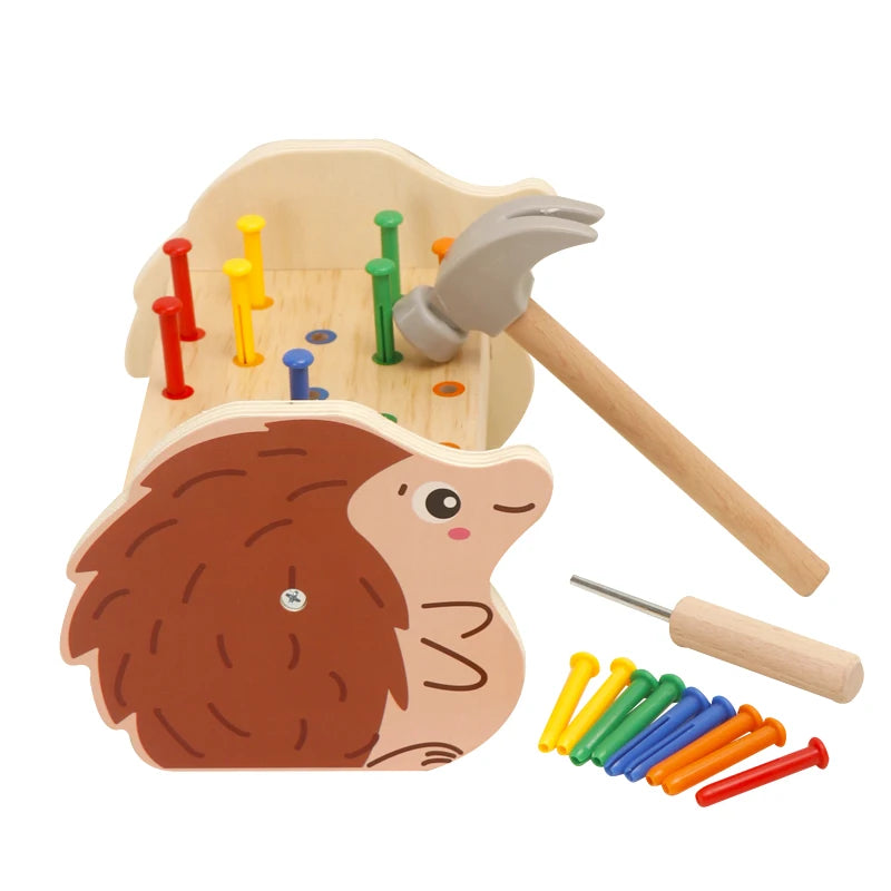 Montessori houten kleurensorteerpuzzel