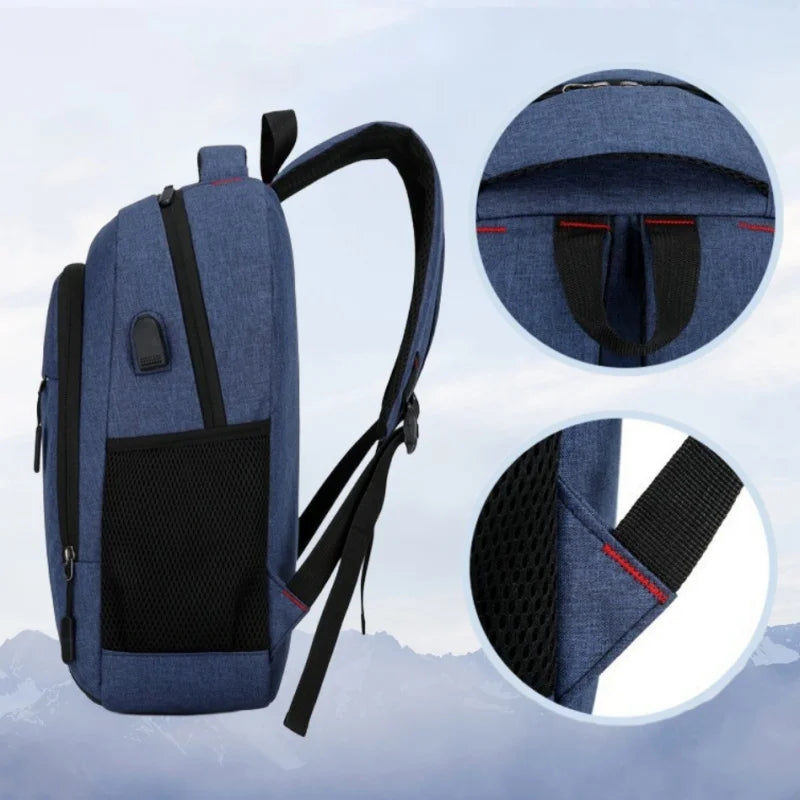 Nylon laptoprugzak - afbeelding 3