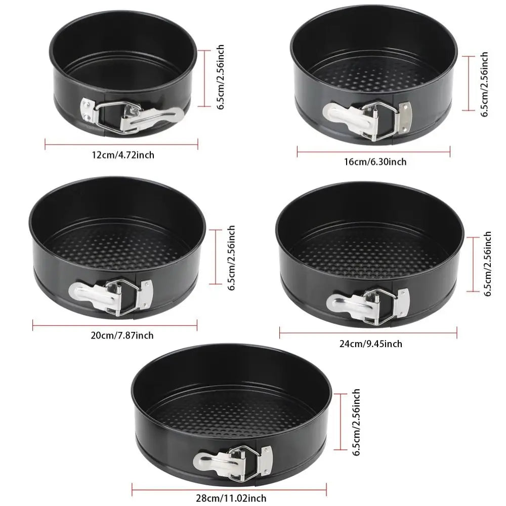 Carbon steel springvorm bakpan