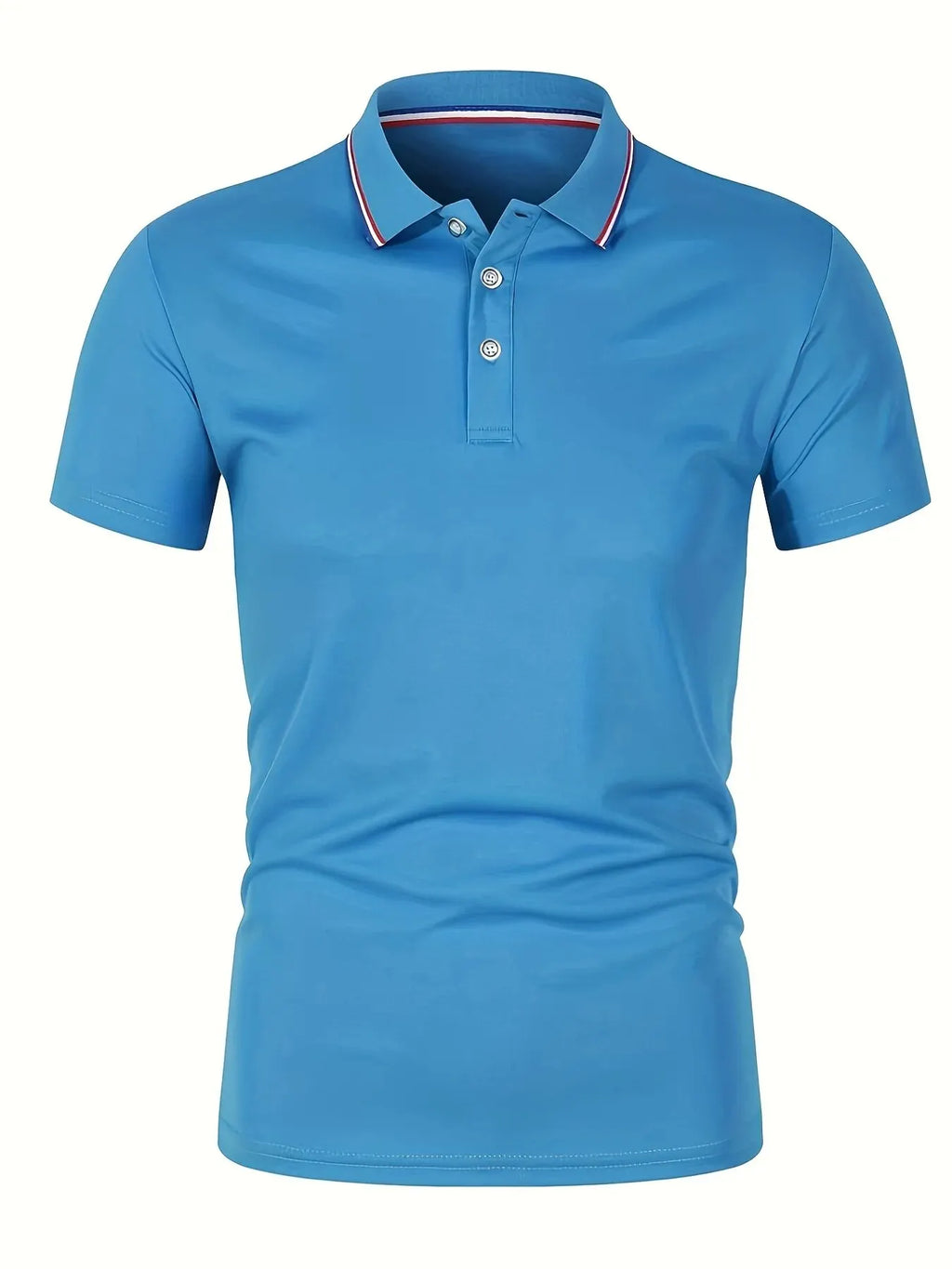 Herenpoloshirt met streepkraag - afbeelding 16