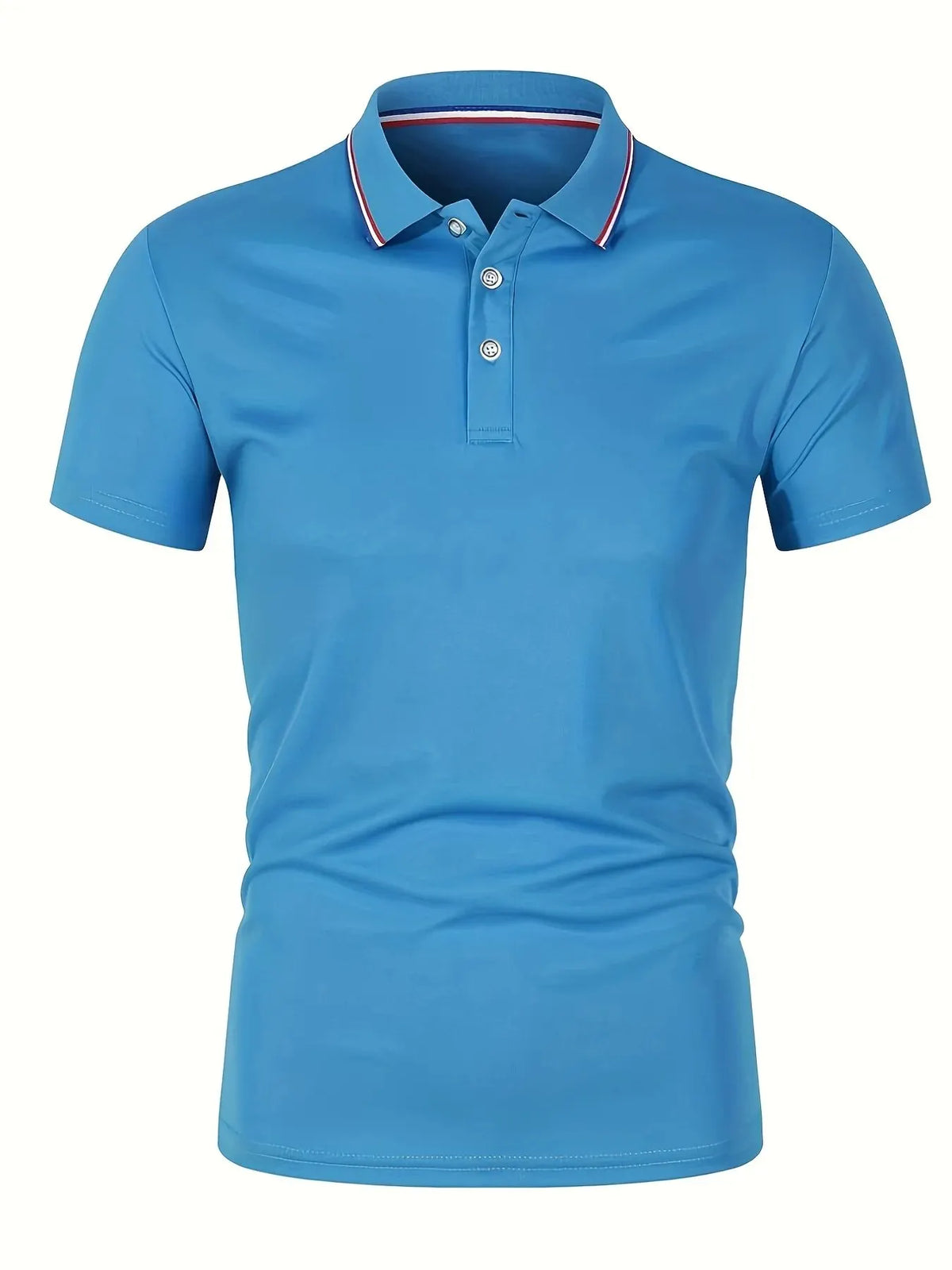 Herenpoloshirt met streepkraag - afbeelding 16