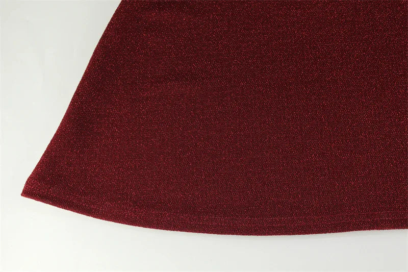 Glitter-maxi-jurk met col - afbeelding 21