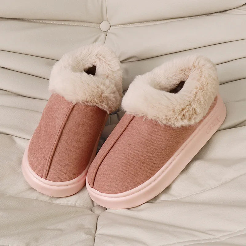 Pluche pantoffelboots voor dames - afbeelding 8