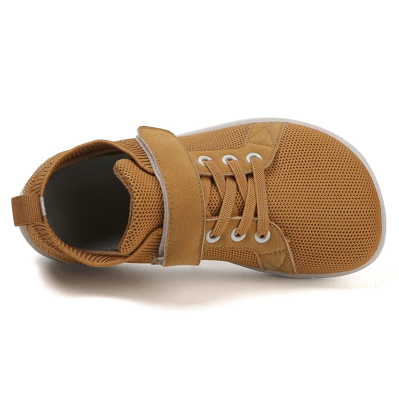 Brede barefoot kindersneakers