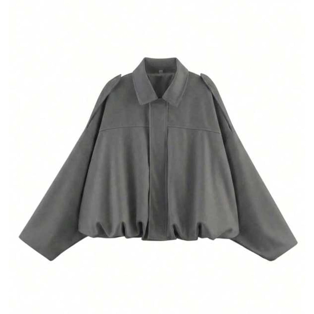 Suède-look jack met vleermuismouwen - afbeelding 24