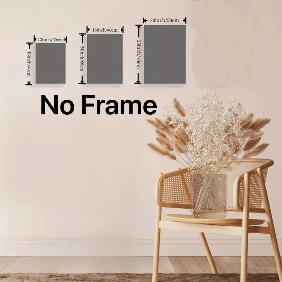 3-delige abstracte canvas wanddecoratie