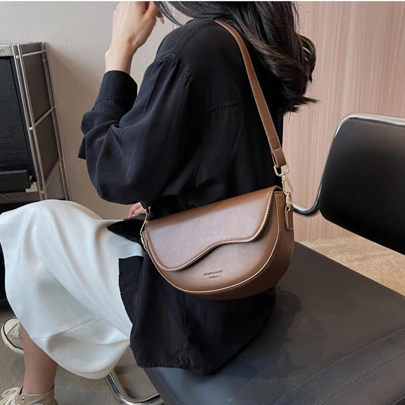 Zadeltas met brede band - afbeelding 8