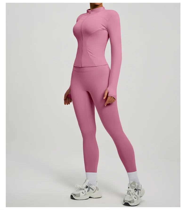 Sportset met vest en legging - afbeelding 9