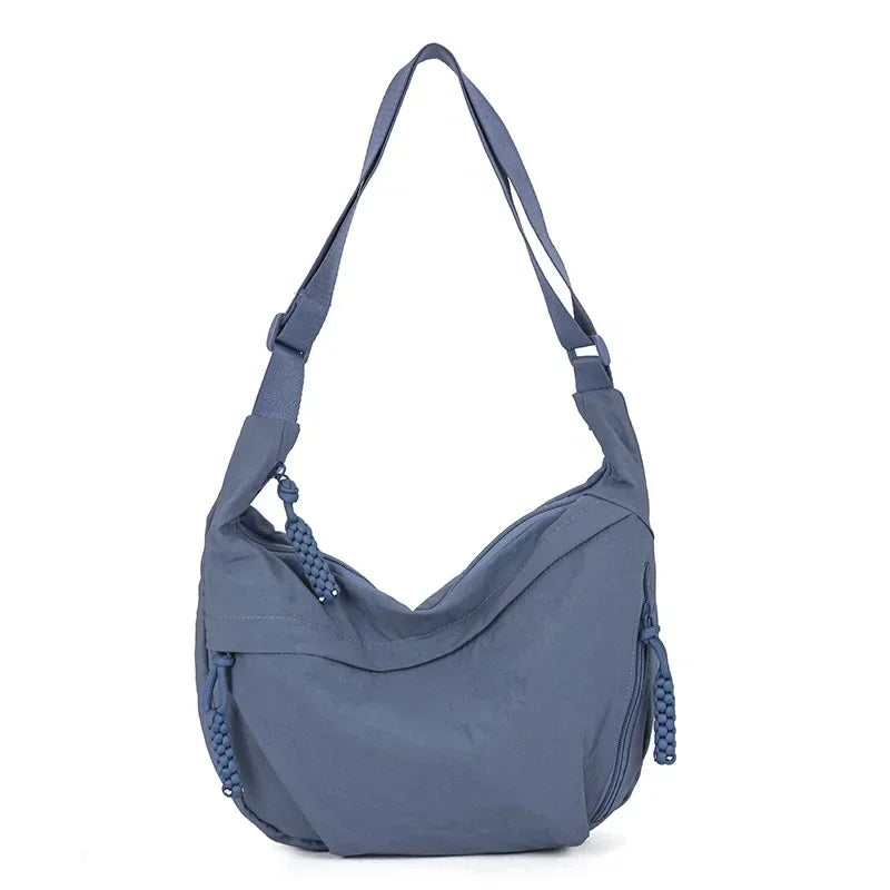 Nylon hobo crossbody tas - afbeelding 44