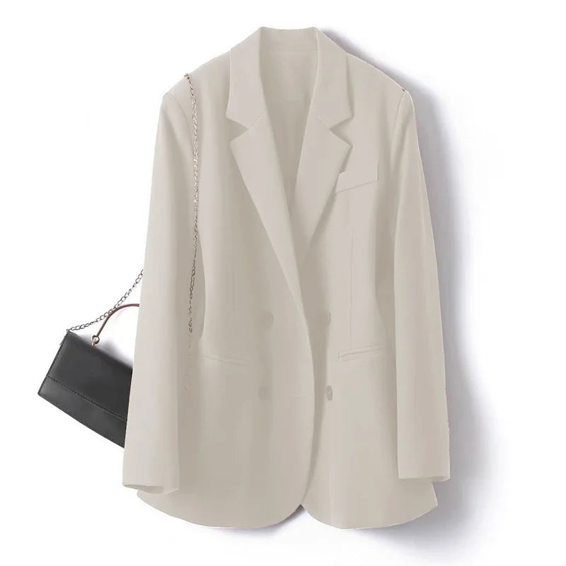 Dubbelrijige Blazer met Omslagkraag - afbeelding 4