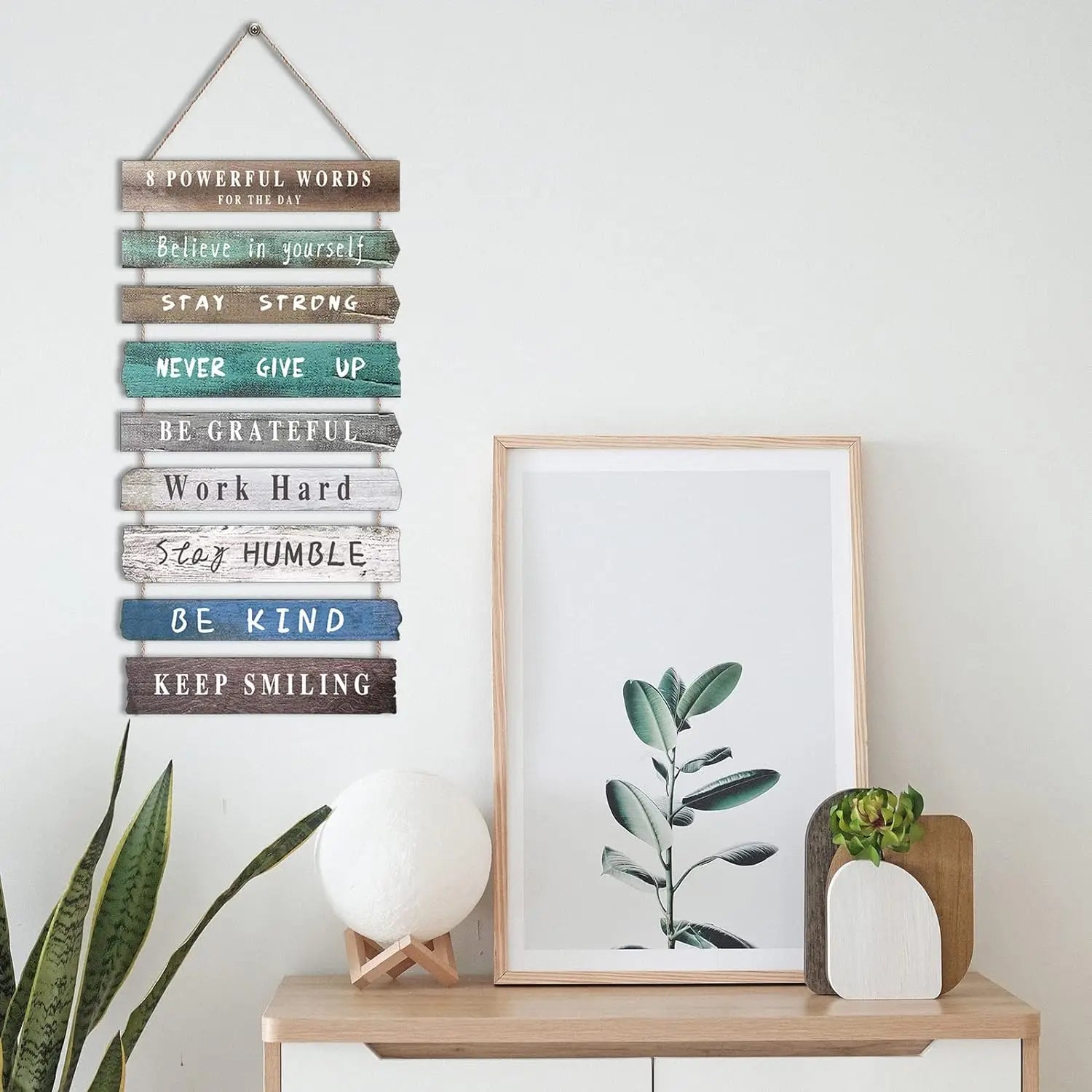 Inspirerende houten wanddecoratie