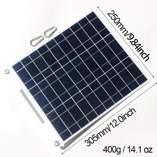 100W draagbare solar charger met dubbele USB-poorten