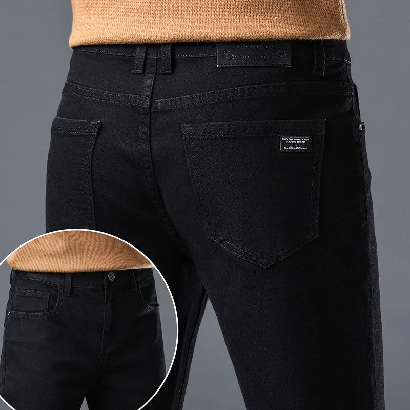 Rechte jeans met stretch - afbeelding 6
