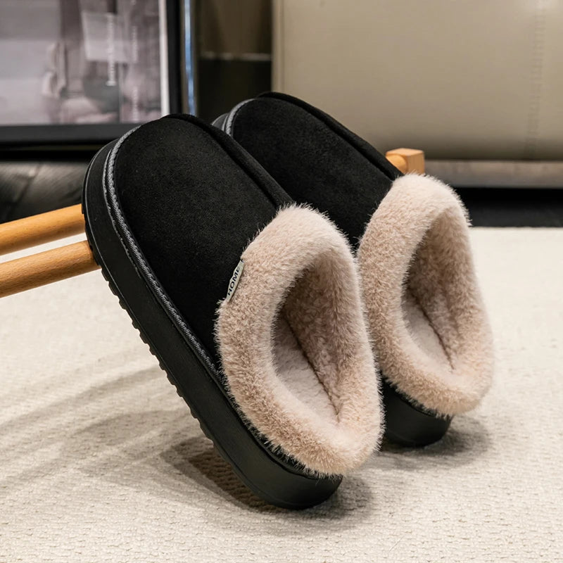 Pluche herenpantoffels - afbeelding 11