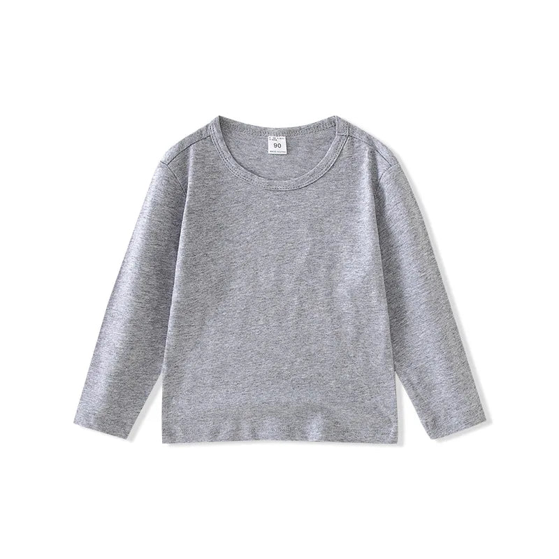 Basic kindershirt met lange mouwen - afbeelding 8