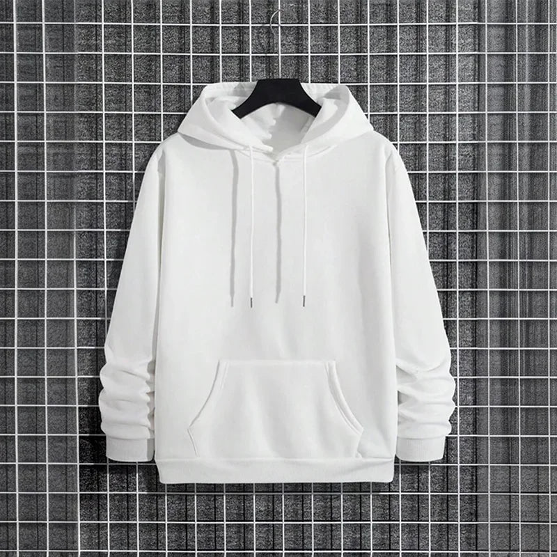 Basic herenhoodie met kangoeroezak - afbeelding 11