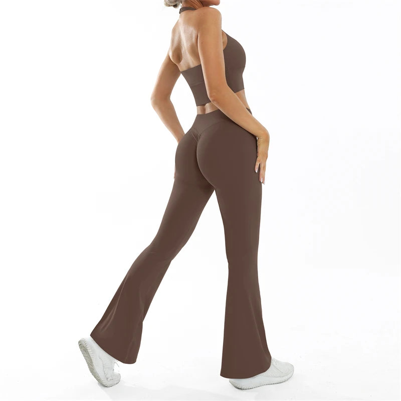 Yogaset met flared legging - afbeelding 31