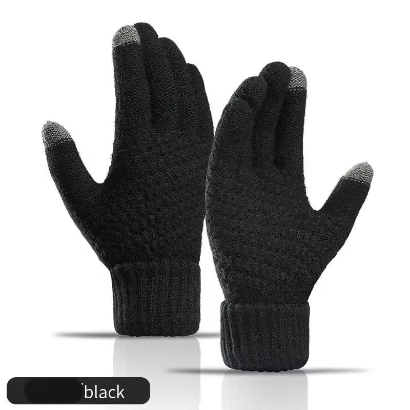 Gebreide touchscreen handschoenen - afbeelding 4