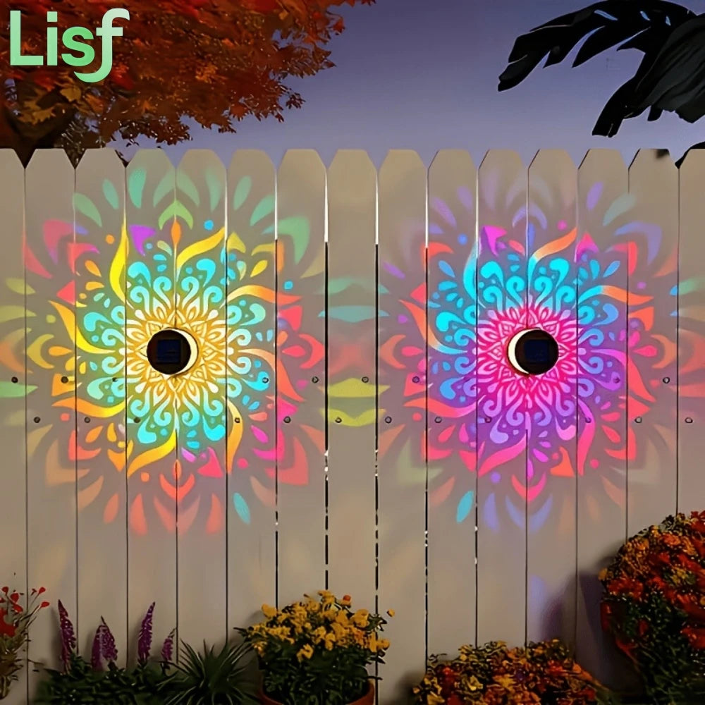 Decoratieve solar Mandala buitenlampen