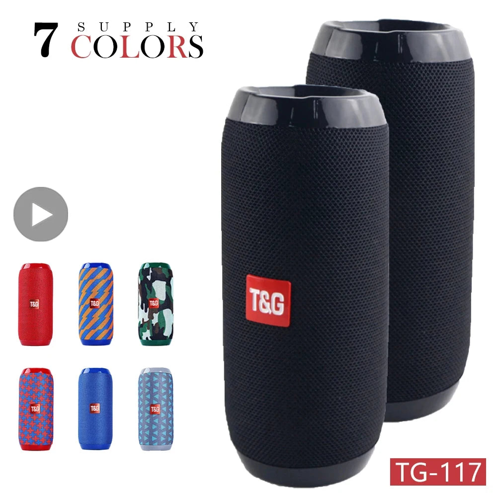 Draagbare Bluetooth Speaker met Diepe Bas
