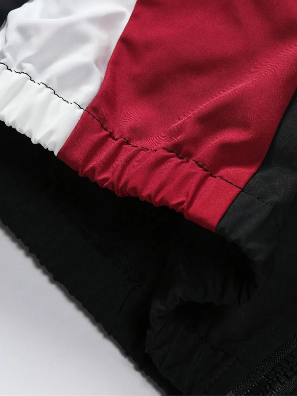Colorblock windjack voor heren - afbeelding 5