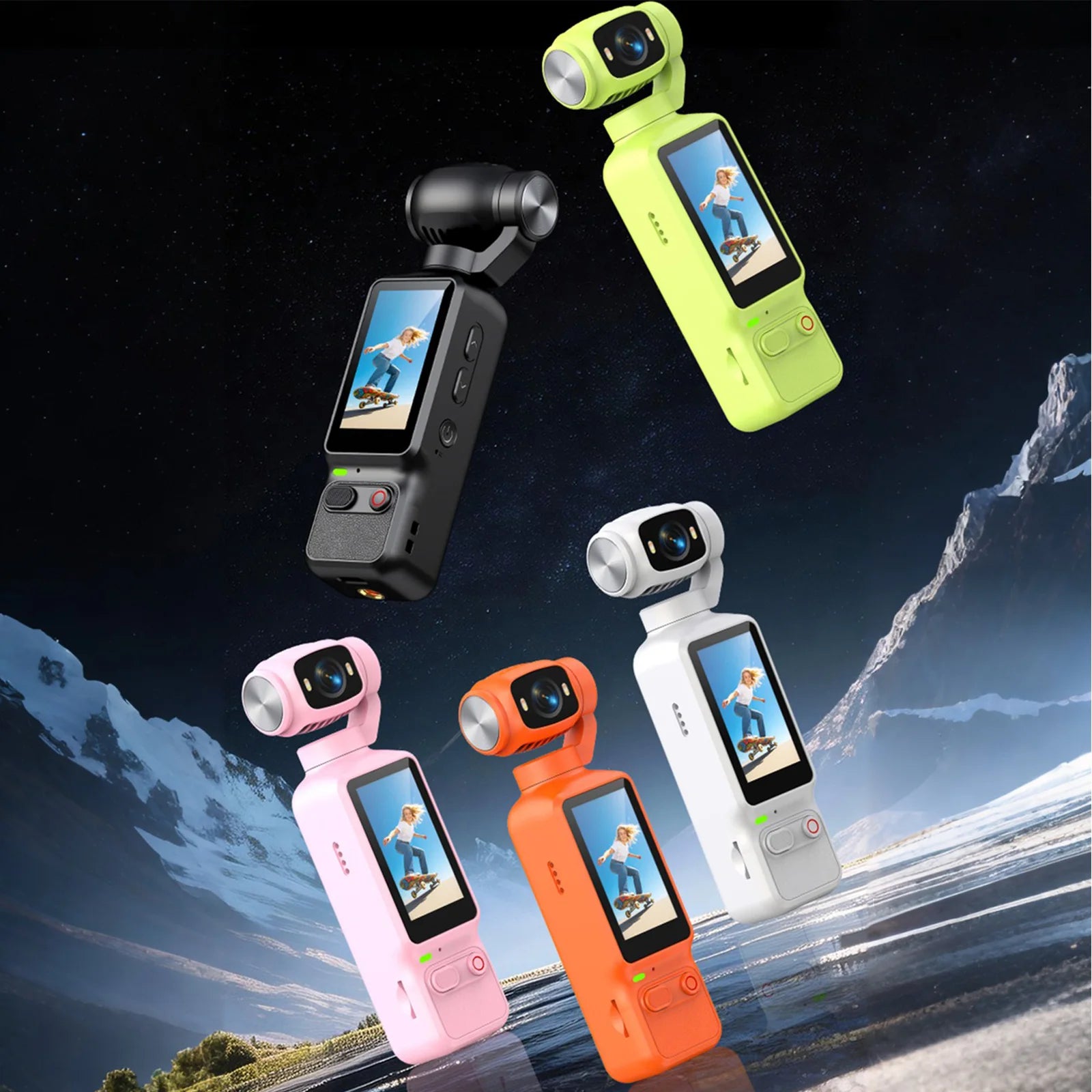 4K Handheld Actioncamera met Scherm